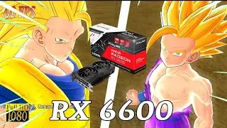 así corre la RX 6600 en dragon ball raging blast 2 (GAMEPLAY) 1080p