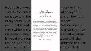What Makes Alison Proud To Be A Dentist?