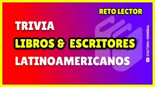 Quiz Literario: Escritores y Libros Latinoamericanos 📚✍️ ¿Cuánto Sabes? 