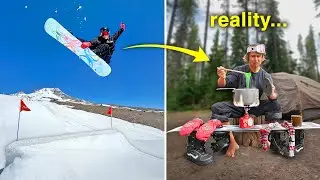 My Life as a Homeless Snowboarder...