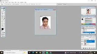 How to passport size photo print in computer 