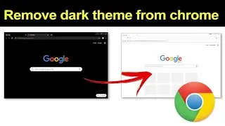 How to turn off dark mode google chrome? chrome me dark mod kaise band kare?  tip top andraid