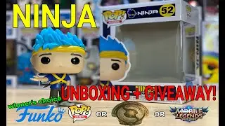 FUNKO POP! NINJA - Unboxing + Giveaways