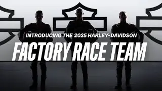 Introducing the 2025 Harley-Davidson Factory Race Team