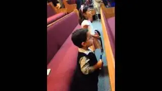 Jocelyn & Jordan singing