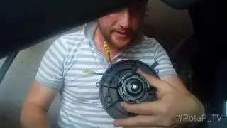 Замена печного вентилятора на Тойота Ками