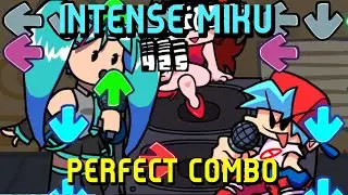 Friday Night Funkin' - Perfect Combo - The Intense Singing of Hatsune Miku MOD