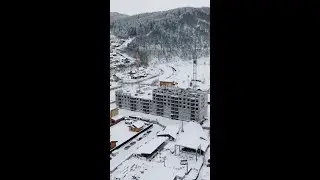 Кассетная установка для стеновых панелей в сейсмоактивном регионе!