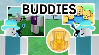 Obtaining “Buddies” in Slap Battles!(Touch of Midas Badge)