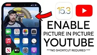 How to Enable Youtube Picture in Picture on iPhone & iPad iOS 15.3 (2022) - No Shortcut Required