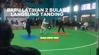 Keren Latihan 2 bulan langsung ikut tanding