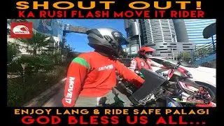 MOVE IT BYAHE EXPERIENCE | Shout Out MOVE IT RIDER na naka RUSI FLASH GP150Fi