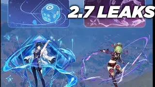 Genshin Impact 2.7 All Leaks