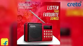 FM RADIO BLUETOOTH SPEAKER ||MULYIFUNCTIONAL FM RADIO SPEAKER -615