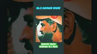 M.S. Dhoni character dheela challenge! #dhoni #msdhoni #msd #msdhonistatus