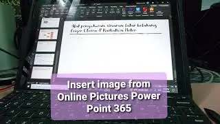 Surface Tips & Tricks : Insert image from Online Pictures Power Power Point 365