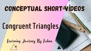 Congruent Triangles, #math #mathematics #youtubeshorts #mathshorts #maths #shorts #youtube