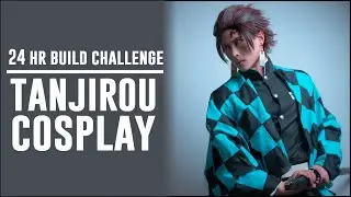 KIMETSU NO YAIBA // 24 HOUR TANJIROU COSPLAY CHALLENGE // FIRST ATTEMPT