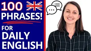Learn 100 Important English Phrases for Daily Life