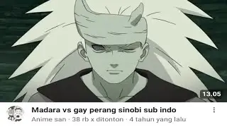 Madara vs Gay...(Based Madara 😎)