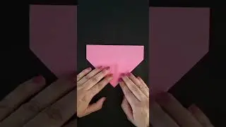 Origami - Marcador de Livro de Coração #shorts