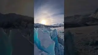 Аляска. Ледяные шипы в 60 метров.