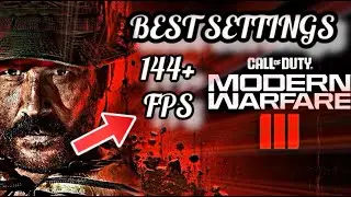 MODERN WARFARE 3 Best Settings 144+ FPS 1440P RX6800 And 5800X 3D