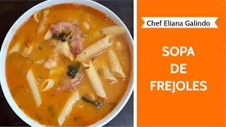 ¿Cómo preparar la sopa de frejoles? | Sopas peruanas