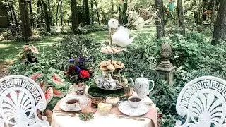 AFTERNOON TEA AT HOME IN THE GARDEN | 