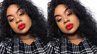 BOLD MAKEUP | Wet look lids