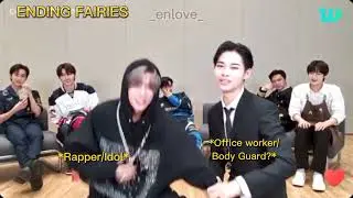 ENHYPEN WEVERSE LIVE ENDING FAIRIES w/ their Dream Job Costumes | 7.31.2022 #enhypen  #engene #ot7