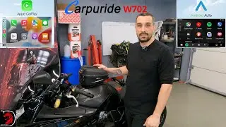 Installation et Test Carpuride W702 Carplay et Android auto #carpuride #bike #suzuki
