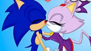 Мультик: Поцелуи Соника/Cartoon: Kissing Sonic
