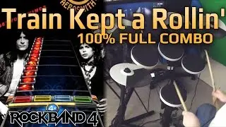 Aerosmith - Train Kept a Rollin' 337k 100% FC (Expert Pro Drums RB4)