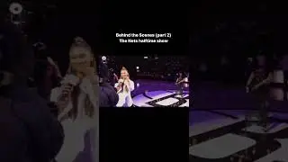 Playing The Brooklyn Nets Halftime show (part 2) #shorts