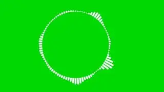 Circle Music Spectrum Green screen Effected full HD video | Release GSE.