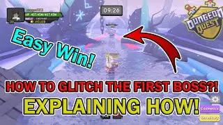 Northern Lands FIRST BOSS *GLITCH* - Dungeon Quest | ROBLOX