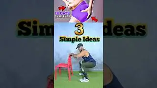 3 Simple Steps to Butocks Fat Burn Squat Exercise #rdfitness #weightloss #fitness