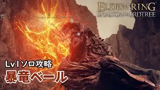 【エルデンリング】Lv1ソロ暴竜ベール討伐【DLC】【Elden Ring】【VOICEVOX実況】