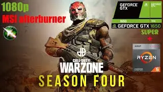 Call of Duty : Warzone Season Four | GTX 1650 Super 4GB + Ryzen 5 3400G