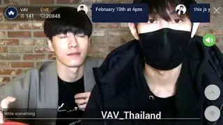 180209 #VAV App Livechat with #Jacob & #Lou