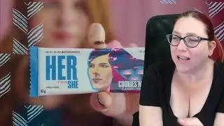 She Her Hershey a Hershey Bar For....her she... 😲 😱