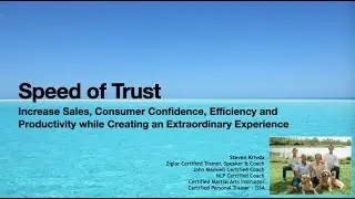The Speed of Trust with Certified Zig Ziglar Coach Steve Krivda 9 18 23