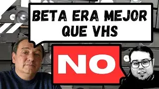 ¡Que no! Betamax no tenía mejor calidad que VHS.
