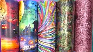 Glow and Glitter Sublimation Full-Wrap Tumblers!