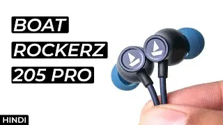 Boat Rockerz 205 Pro Review - Best Neckband Earphones 1000₹?