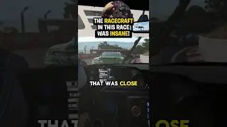 The RaceCraft in THIS race was INSANE!  #gaming #simracing #shorts