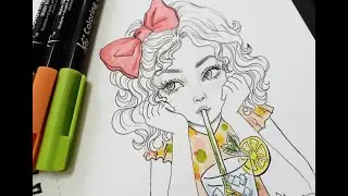 Semi realistic drawing / Drawing Process