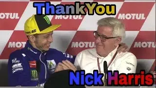 Thank you and goodbye to 'The Voice' of MotoGP Nick Harris