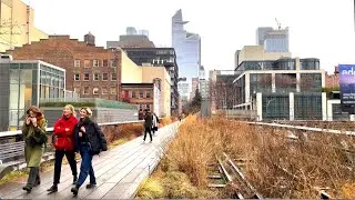 Walking in Chelsea - The High Line & Hudson Yards NYC [4K HDR]